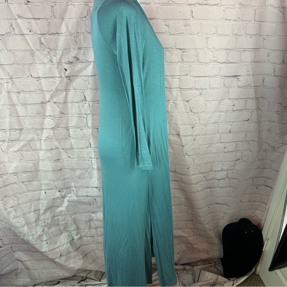 NWT annabelle boutique light weight duster cardigan side pockets boho casual - Picture 3 of 9